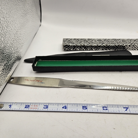 Vintage Bellsouth Yellow Pages Advertising Metal Letter Opener 8" Used Condition - Picture 2 of 5